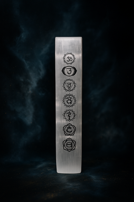 Селенит (Чакровая пластина)