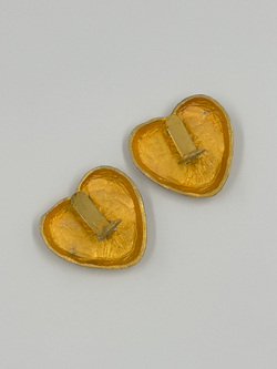 Клипсы Сердца Moschino