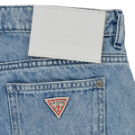 Брюки джинсовые GUESS Голубой/Вышивки: GUESS, est.1981 Девочка