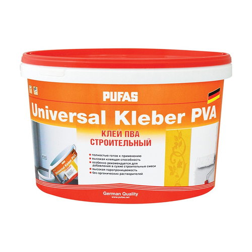 ПУФАС Клей ПВА строит.универс.мороз. (1кг)