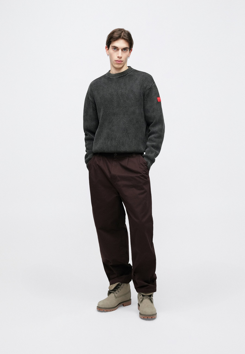 Carhartt WIP MERRICK LENEXA - Тканевые брюки - Коричневый