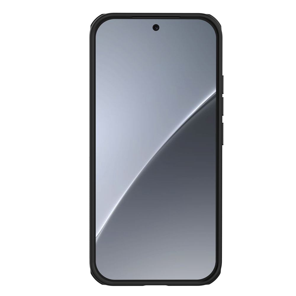 Чехол серый тонированный c MagSafe для Xiaomi 17, серия Super Frosted Shield Pro Magnetic (Clear version) от Nillkin