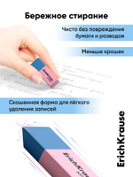 Ластик ErichKrause Hybrid, 54×18×7.5 мм, гипоаллергенный