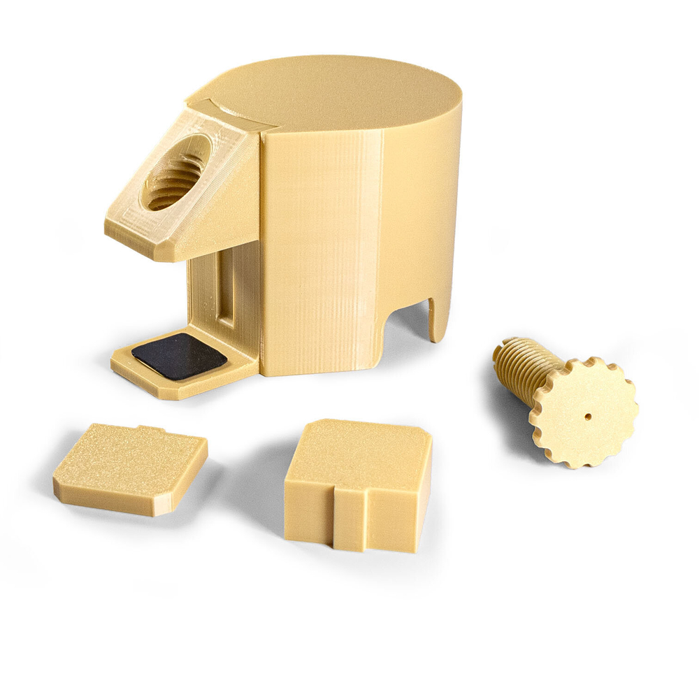 Подставка для кружки/стакана с креплением к столешнице, бежевый