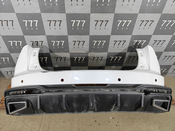 Бампер задний + юбка заднего бампера Haval F7 2 24-нв Б/У Оригинал 2804140AKN02A