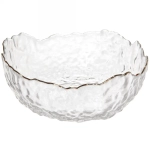 Салатник стеклянный «ICE CRYSTAL» 20см прозрачный