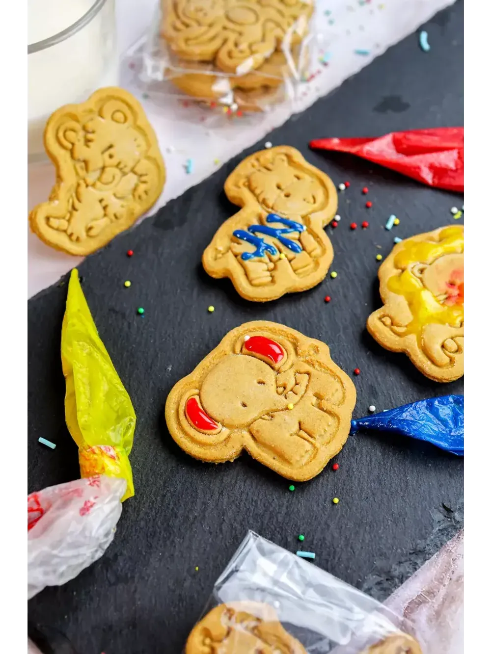 Пряники для росписи "Зоопарк" - 8 шт.