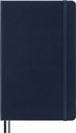Блокнот Moleskine Classic Expended QP062EXPB20 130х210мм 400стр. нелинованный твердая обложка синий сапфир