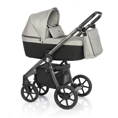 Детская коляска Roan Coss 3 в 1 New 2020 Grey Glow (Серый)