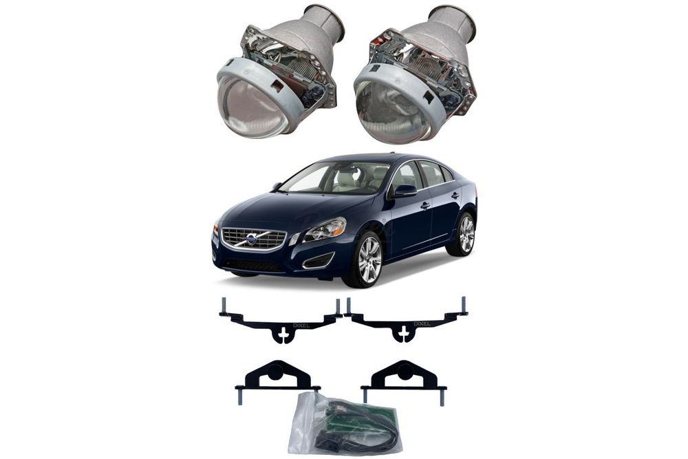Готовый комплект для замены штатных линз Valeo 2 AFS Volvo S60 II 2010-2018 №2
