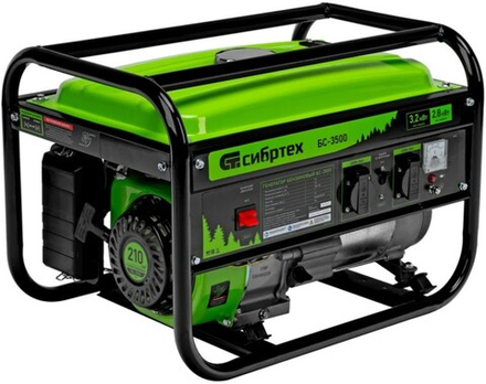 Генератор бензиновый СИБРТЕХ БС-3500 94544