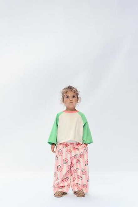 ZARA БРЮКИ-BALLOON С ЦВЕТОЧНЫМ ПРИНТОМ - LIMITED EDITION, С ПРИНТОМ