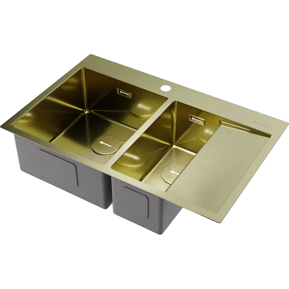 Кухонная мойка Omoikiri Akisame 78-2-GM-L