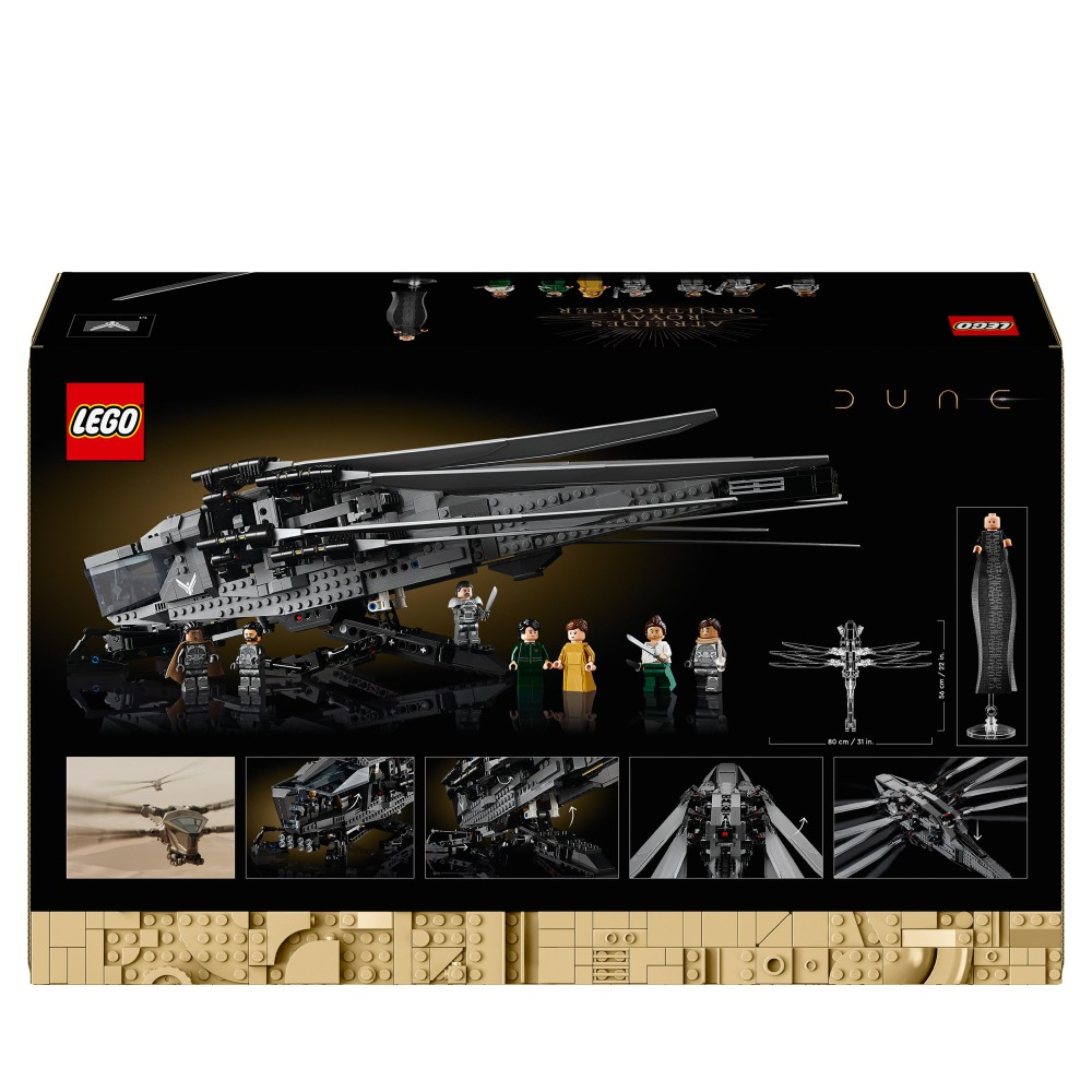Конструктор LEGO Icons 10327 Дюна — Королевский орнитоптер дома Атрейдесов — фото 4