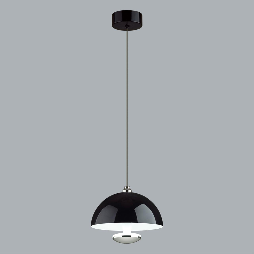 6568/6L LEDIO LN26 402 белый/черный, хром/металл, акрил/ Подвес  3000/4000/6000К LED 6W 220V GLOBE