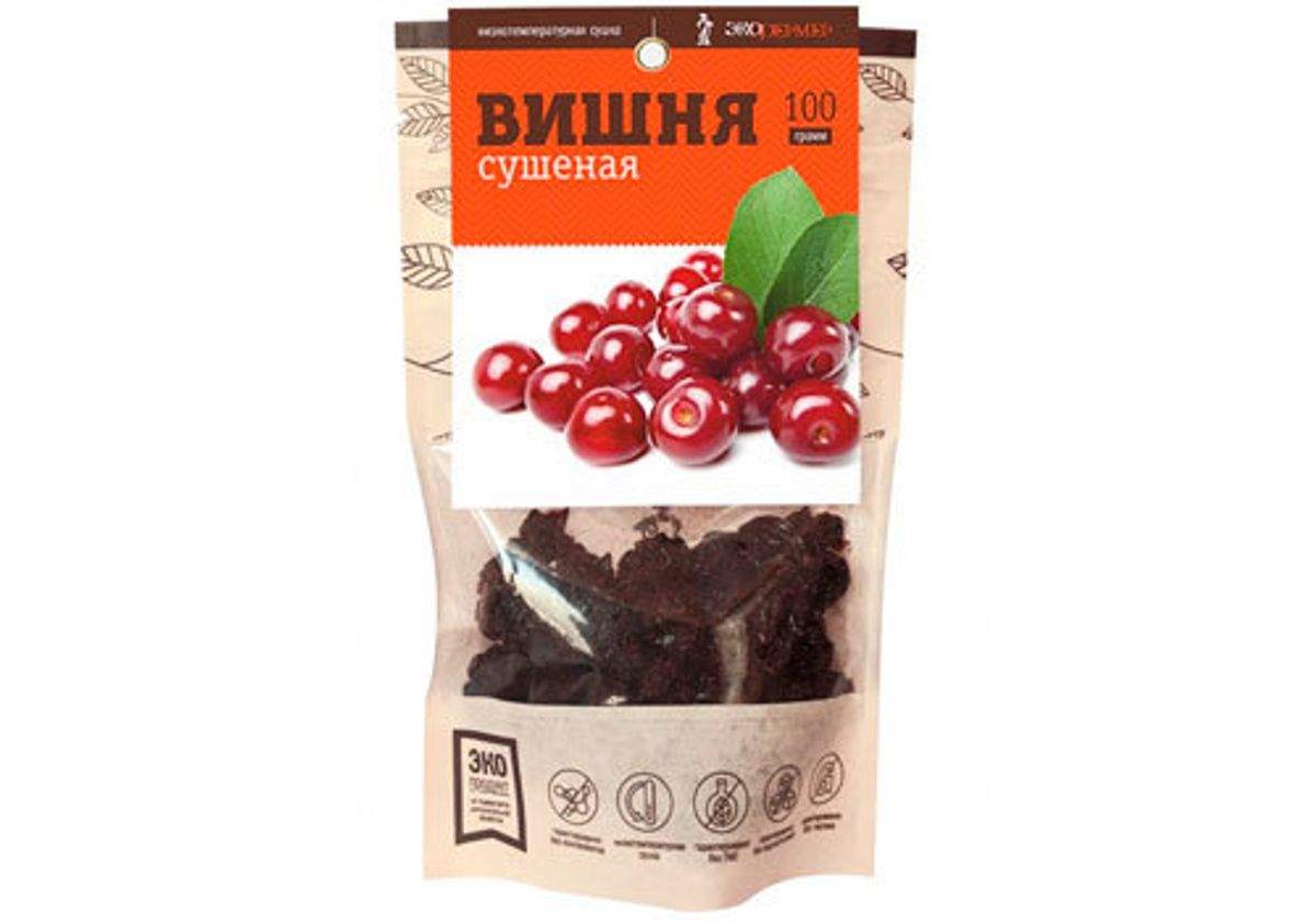 Вишня сушеная ЭкоФермер, 100г