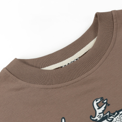 Лонгслив HAIDED EXCEPTIONAL Mokko