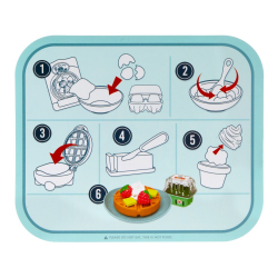 Little Tikes - Набор для приготовления вафель Creative Chefs + 18 аксессуаров 639685 / артикул   639685  / GTIN 050743639685