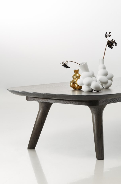 Стол кофейный Zio MOOOI массив дуба/wenge 110х110х30h