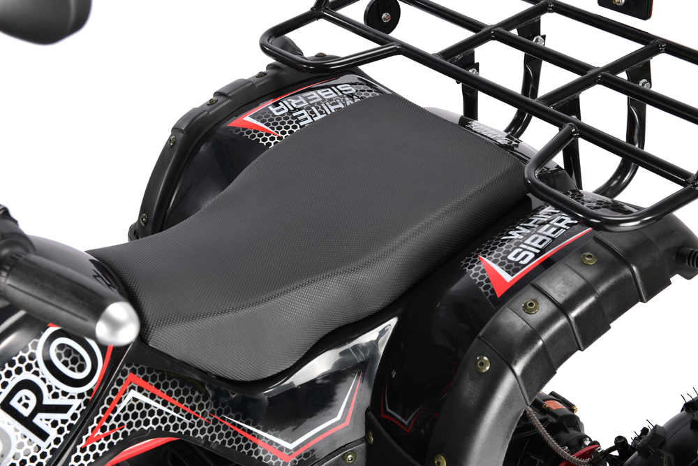 Электроквадроцикл White Siberia PRO SNEG 3000W Черный