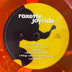 Винтажная виниловая пластинка LP Roxette Joyride (EU 2021) (Orange Vinyl)