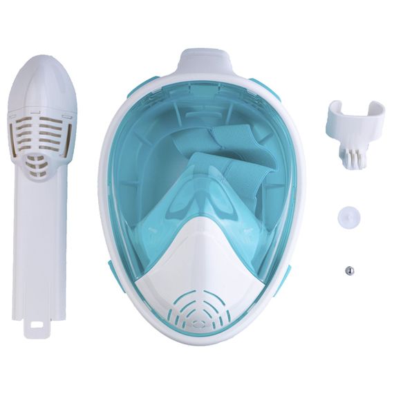 Полнолицевая маска Marlin Sea белый/голубой