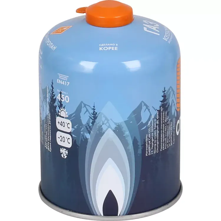 Баллон газовый Сплав резьбовой 450 г