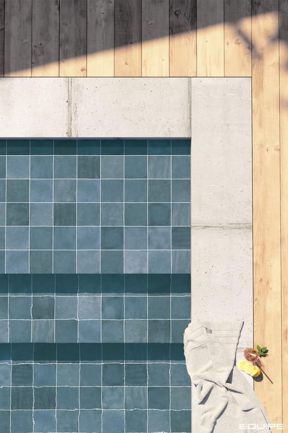 Equipe Spa&Pools Sky Blue 15x15