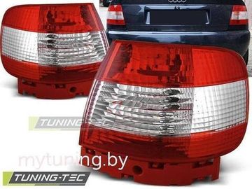Задние фонари Audi A4 B5 red white
