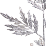 Ветка декоративная «Очарование» 80 см, Серебро