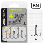 Тройник Nautilus Treble Classic series 1301 №04 5шт