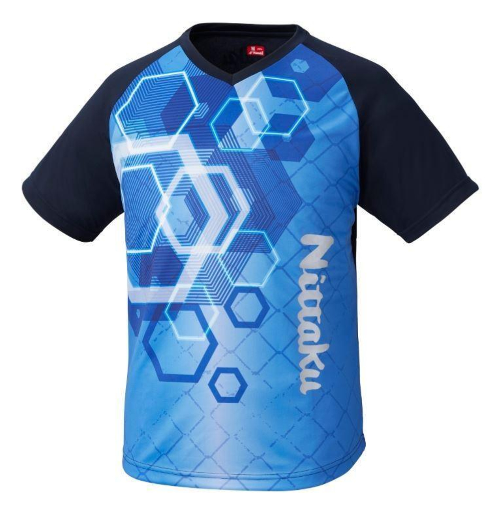 Nittaku T-shirt Sun Sun blue (2092)