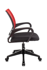 Кресло офисное TopChairs ST-Basic сетка/ткань красный