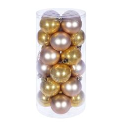 GAEM Набор из 24шт Украшение новогоднее "Шар", D 6 см, L6 W6 H7 см