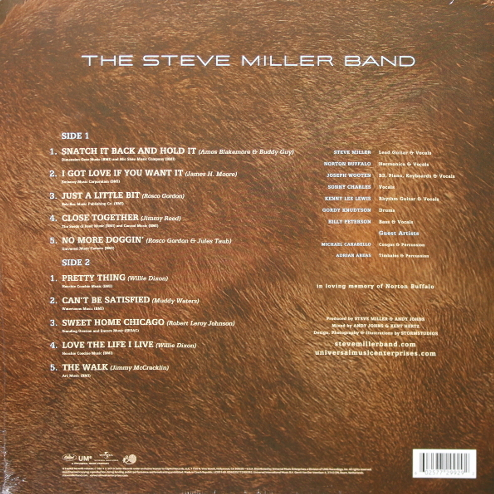 Steve Miller Band / Let Your Hair Down (LP)