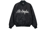 Куртки Stussy SS23 LA CHAPTER SATIN VARSITY JACKET, 115691