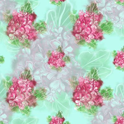 Нежная гортензия