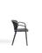 Уличный стул Ania темно-серый пластиковый