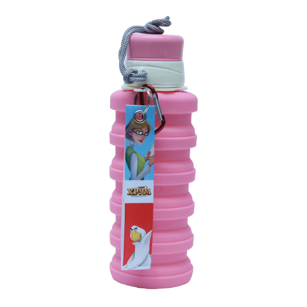 Бутылка для воды складная «Детективное агентство ХРУМ»