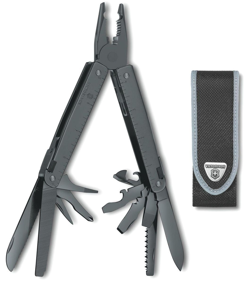 Мультитул Victorinox SwissTool (3.0323.3CN) 115мм 29функций черный картонная коробка