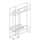 Прихожая с пеналом и антресолью "БРИЗ" (Правая/Левая)