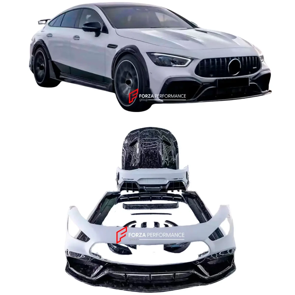Обвес переделка для MERCEDES BENZ AMG GT X290 GT50 GT53 GT63 GT43 2014-2023 ДО DIAMOND GT KIT РЕСТАЙЛИНГ Мерседес Бенц АМГ