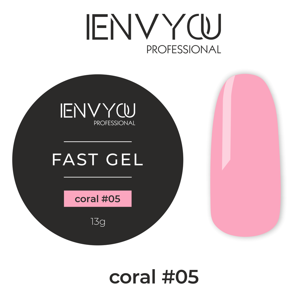 I Envy You, Fast Gel 05 Coral (13g)