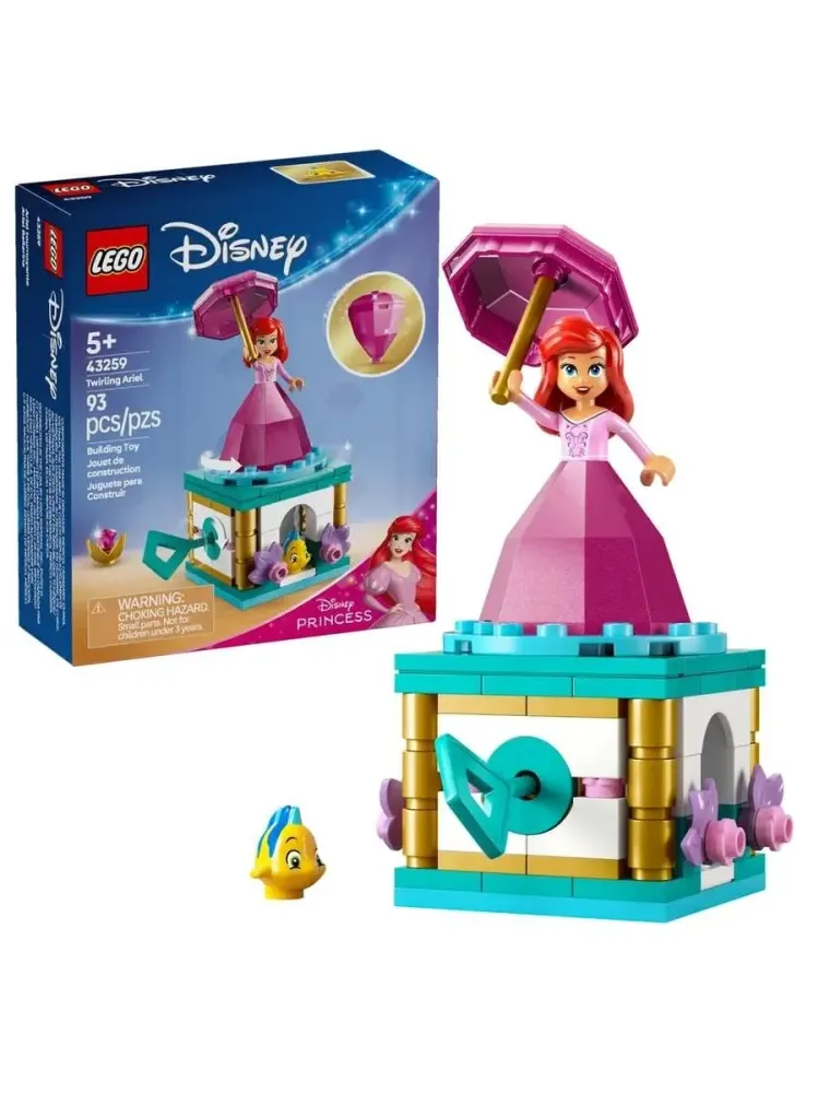 Конструктор Disney 43259 Вращающаяся Ариэль