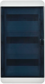 Корпус пластиковый КМПн-36 IP65 черная прозрачная дверь TEKFOR IEK