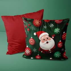 Подушка декоративная Новогодняя Дед Мороз 0904.01.313
