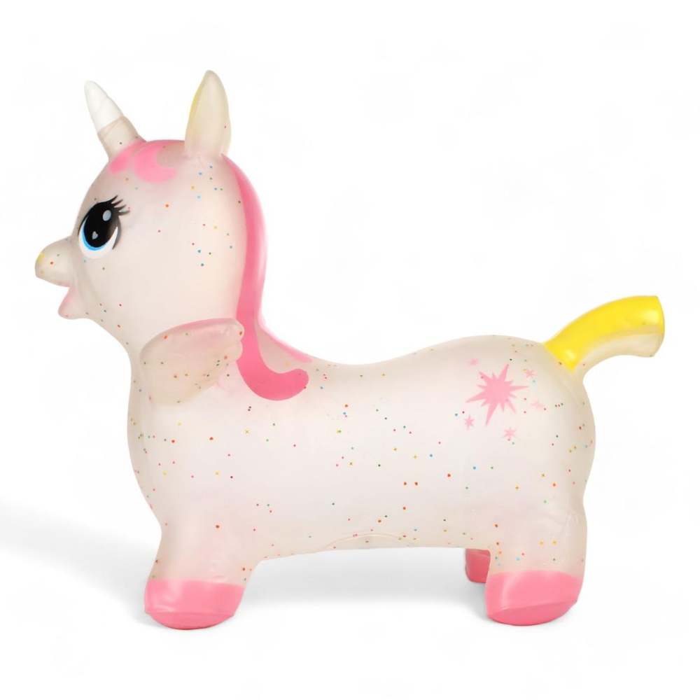 Мяч прыгун Дракончик, прозрачный 1400 гр, с-30374