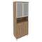 First Шкаф высокий широкий KST-1.4 R Дуб Табак 801*432*2060
