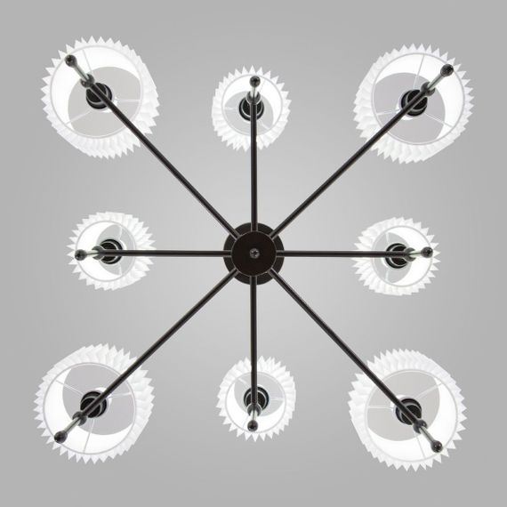 Подвесная люстра Eurosvet Notturno 60162/8 черный