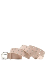 Ремень женский с двумя рядами люверсов